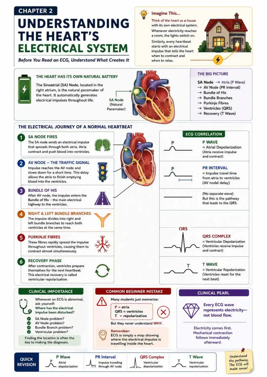 Sample page from ECG Master Guide