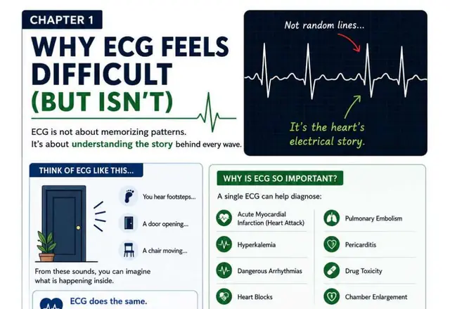 Sample page from ECG Master Guide