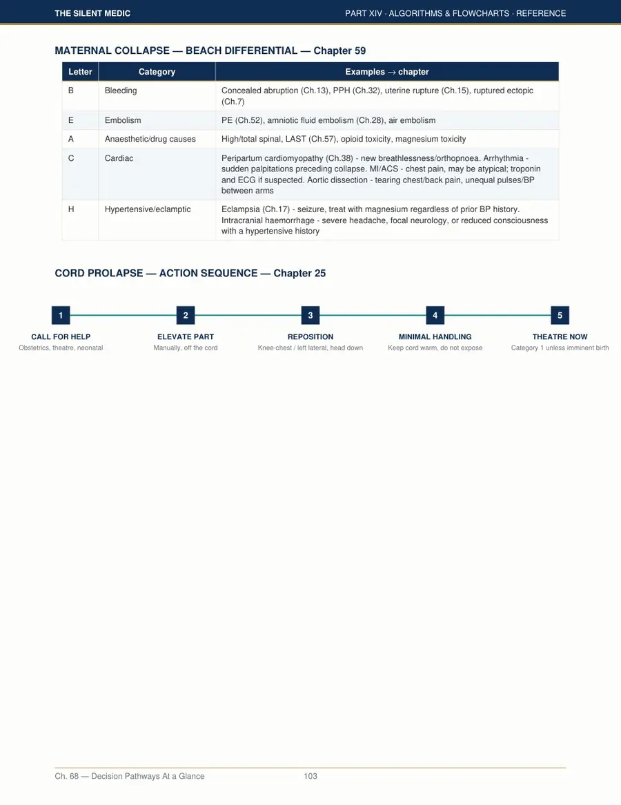Sample page 2 from Obstetric & Gynaecological Emergencies Made Easy