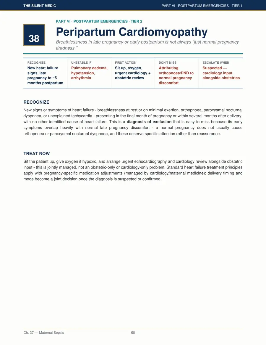 Sample page 3 from Obstetric & Gynaecological Emergencies Made Easy