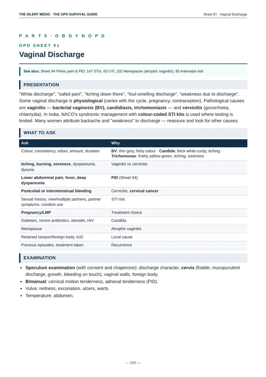 Sample page 3 from The OPD Survival Guide