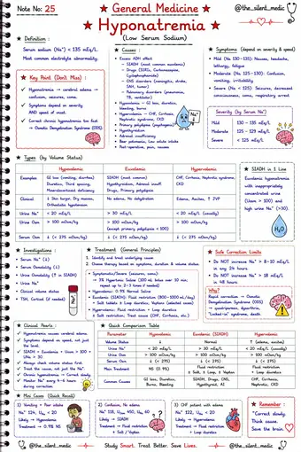 One-pager preview: Hyponatraemia