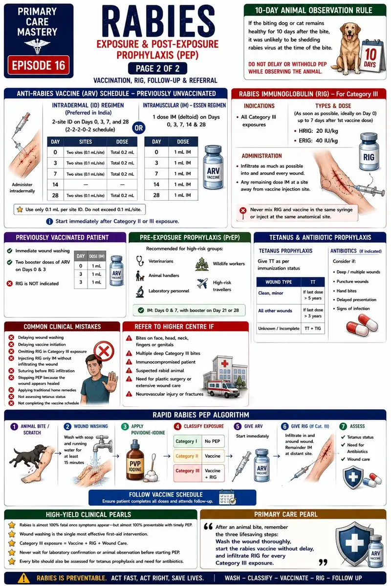 One-pager: Rabies Exposure in the PHC (page 2 of 2)