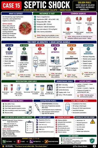 One-pager preview: Septic Shock