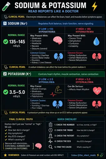 One-pager preview: Sodium & Potassium Report