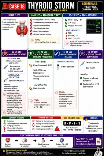 One-pager preview: Thyroid Storm