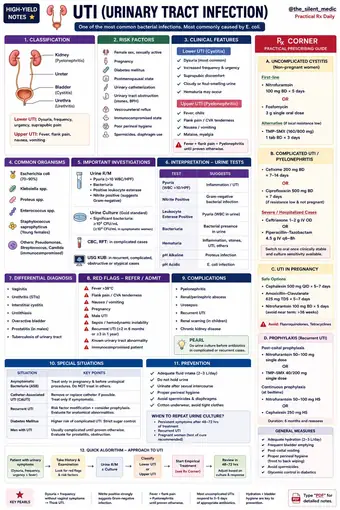 One-pager preview: UTI: Prescription
